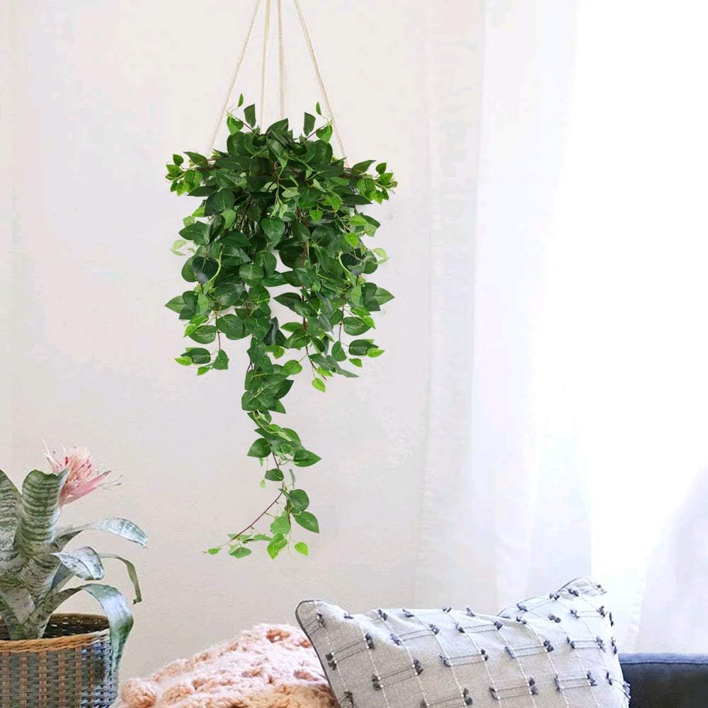FIORI DI SETA artificiali falsi appesi pianta da vite pianta