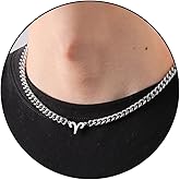 GLITTO Zodiac Sign Necklace for Men Boys Women, Stainless Steel Constellation Horoscope Astrology Pendant necklace, Cuban chain 18+2 inches