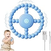 Vibrating Sensory Chew Toys,Teething Toys 0-6 Months,Apply To Autism, Adhd, Anxiety,Helps Improve Oral Movement, Stimulate Sp