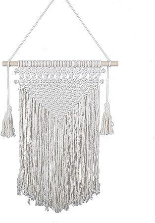 Gratuit Images Tapisserie Murale En Macrame Motif Triangle Tisse Decoration De dernière salutations