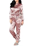 Women's Zip-Up Jacket Pants Tracksuit 2 Piece Suit