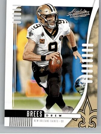 drew brees jersey card