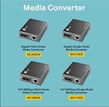 TP-Link MC100CM Fast Ethernet Media Converter 100BASE-FX SC view 2