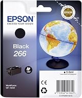 Epson 266 Globe Genuine Black Ink Cartridge DX4000 C13T07114022 245 Pages view 1