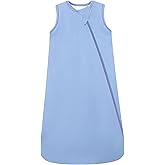 HAPIU Rayon Made from Bamboo Winter Baby Sleep Sack 2.5 TOG, 2-Way Premium Zipper, Warm Quilted Wearable Blanket