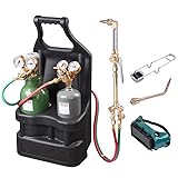 Yescom DOT Portable Weld Torch Tank Kit Twin Tote