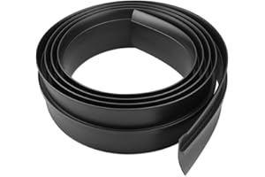 6 FT Truck Cap Rubber Weather Seal, Double Leaf Bottom Rear Door Frame Seal Strip with T-Channel fit for Car Camper Boat RV T