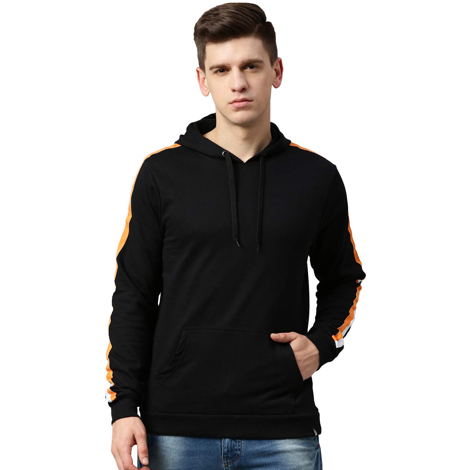 black striped sweatshirt
