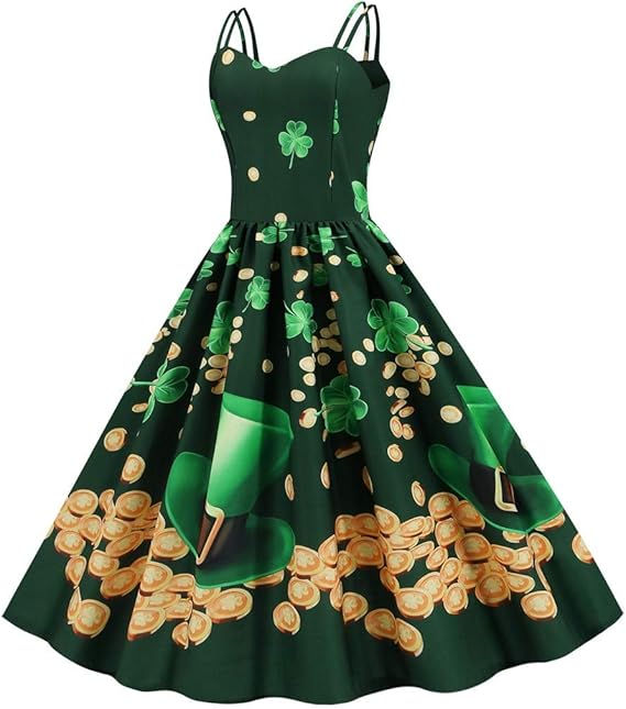 amazon st patricks day ladies dresses