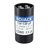 BOJACK 124-149 uF/MFD 220-250 VAC Voltes 50/60 Hz
