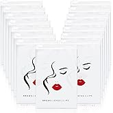 Shappy 100 Pieces Eyebrow Microblading Aftercare Bags 4 x 6 Inches Eyelash Makeup Bags Empty Mini Cosmetic Bags Lipstick Travel Pouch Reusable Lash Storage Case for Eyelash Lipstick Eyebrow