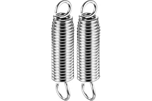BESTonZON Drum Foot Pedal Spring Replacement for Bass Drum Kit Accessories Stainless Steel Hammer Spring 2.36In Durable Percu