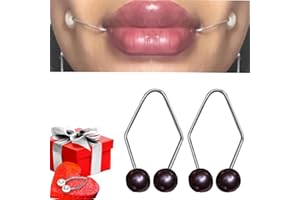 KEEWEN Dimple Makers, Dimple Trainer for The Face,Dimple Trainer for Create a Beautiful Smile,8 Colors, And Develop Natural Dimples (Dark red)