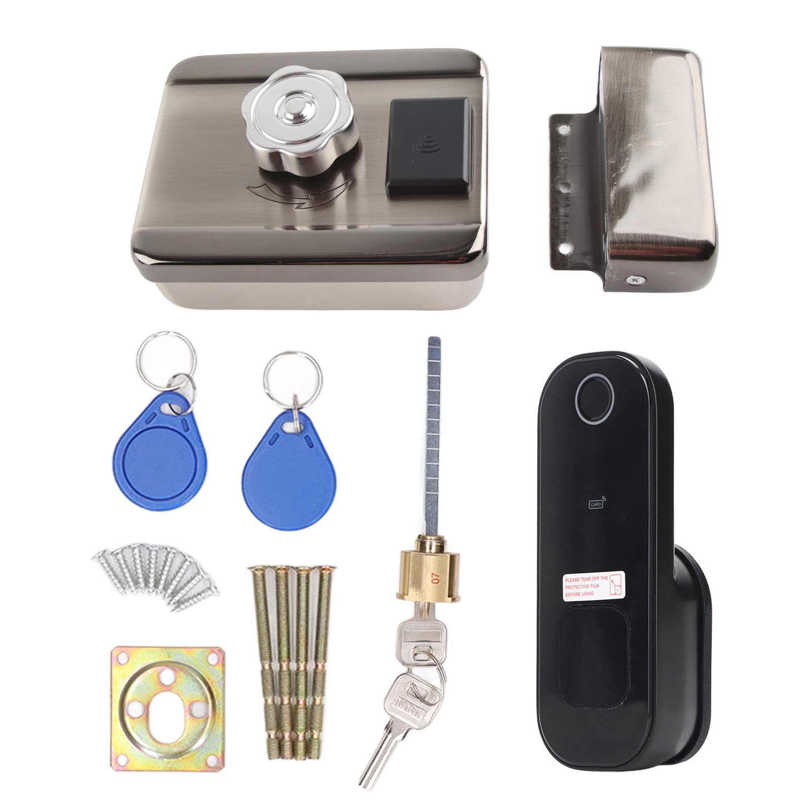 Intelligent Deadbolt Lock 6 in 1 Intelligent Unlocking Fingerprint Remote Control Digital WiFi Lock for Home Security