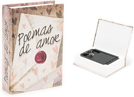 Caja Fuerte Camuflada Libro Poemas de Amor: Amazon.es: Hogar