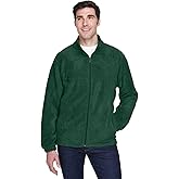 Harriton Men's 8 oz. Full-Zip Fleece 6XL HUNTER