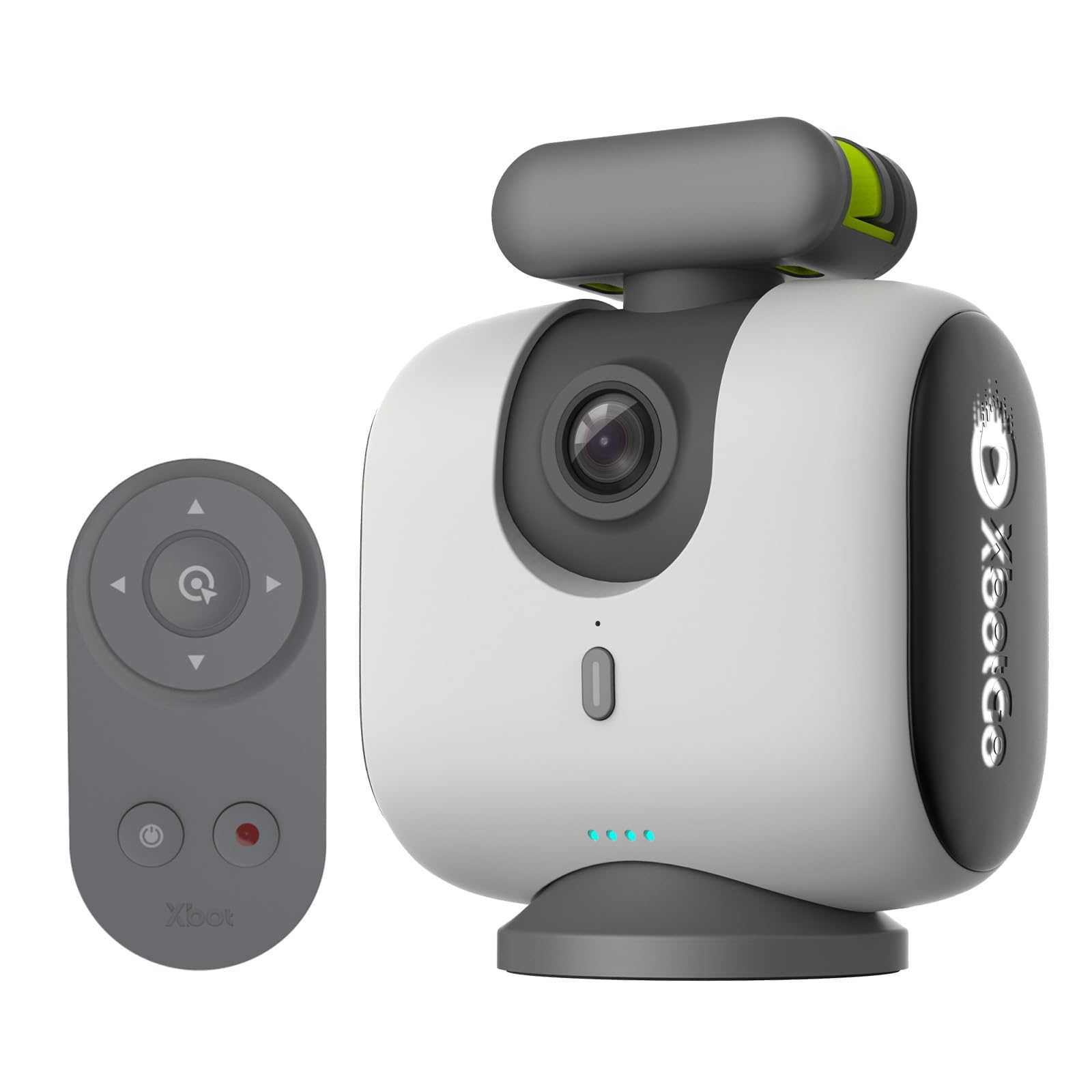 Photo 1 of XbotGo Chameleon AI Auto Sports Action Camera - 4K 60FPS Soccer Camera and Basketball Tracking Camera for Team Sports, Live Streaming, No Subscription, Works with iOS & Android (Pearl Grey)
