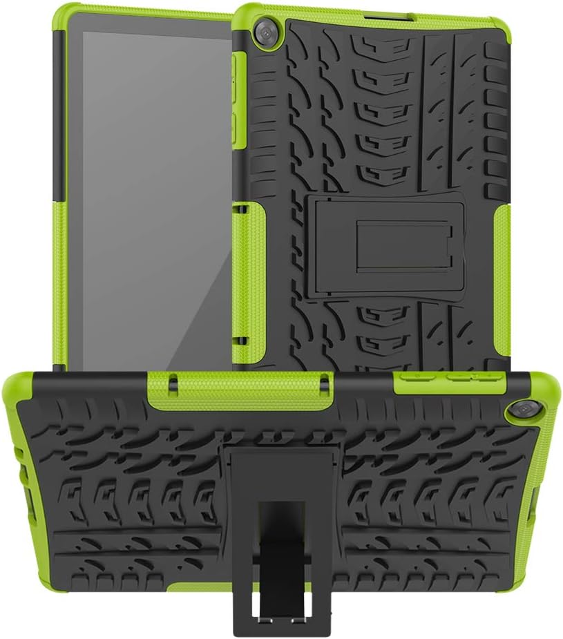 TEYOON Case for Huawei MatePad T10/T10S,PC + TPU Protection Back Cover for Huawei MatePad T10 9.7 inch AGR-L09 / AGR-W09 & MatePad T10S 10.1 inch AGS3-L09 / AGS3-W09 Tablet,Green