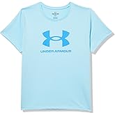 Under Armour Girls Big Logo Short Sleeve T Shirt