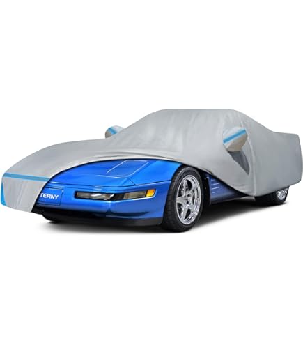 Winter Car Cover Gemaakt voor Corvette C4 1984-1996, Upgraded stof met Winter Car Cover Gemaakt voor Corvette C4 1984-1996, Upgraded stof met