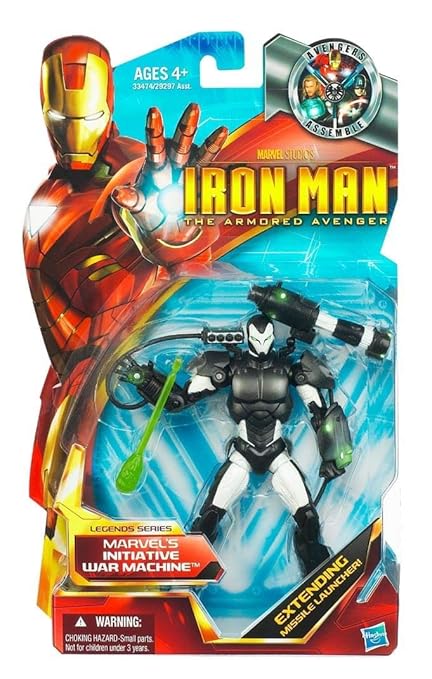 Iron Man 6 Action Figure Initiative War Machine