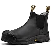 ROCKROOSTER Beaufort - CSA Certified Metal Free Vibram Outsole, Arch Support, Comfort Composite Toe Work Boots for men VAK630 VAK631