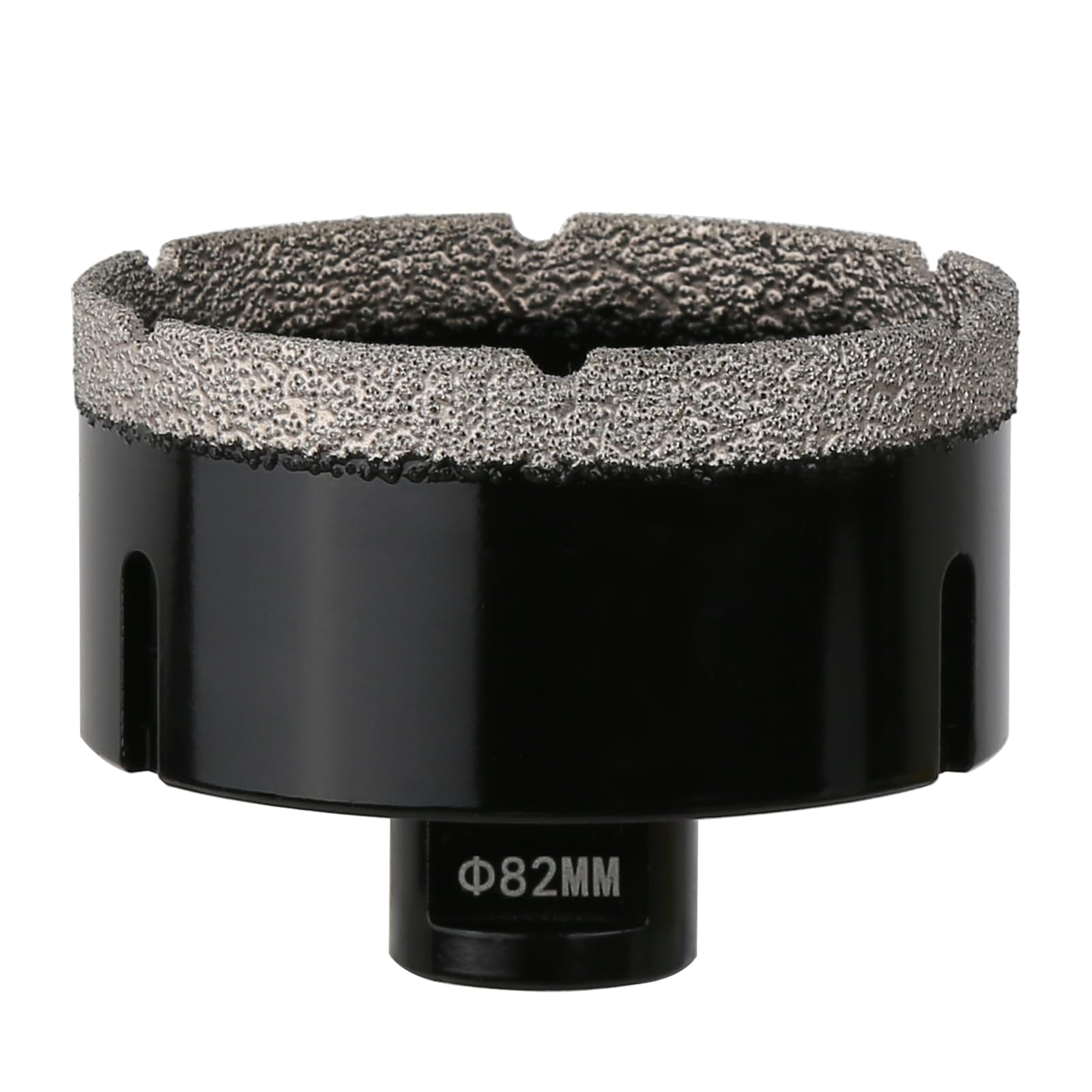 Vearter 82mm Dry Diamond Core Drill Bit, M14 Thread Connection Vacuum Brazed Masonry Hole Saw, Hollow Hole Cutter for Tile, Marble, Granite, Porcelain, Concrete and Quartz Stone