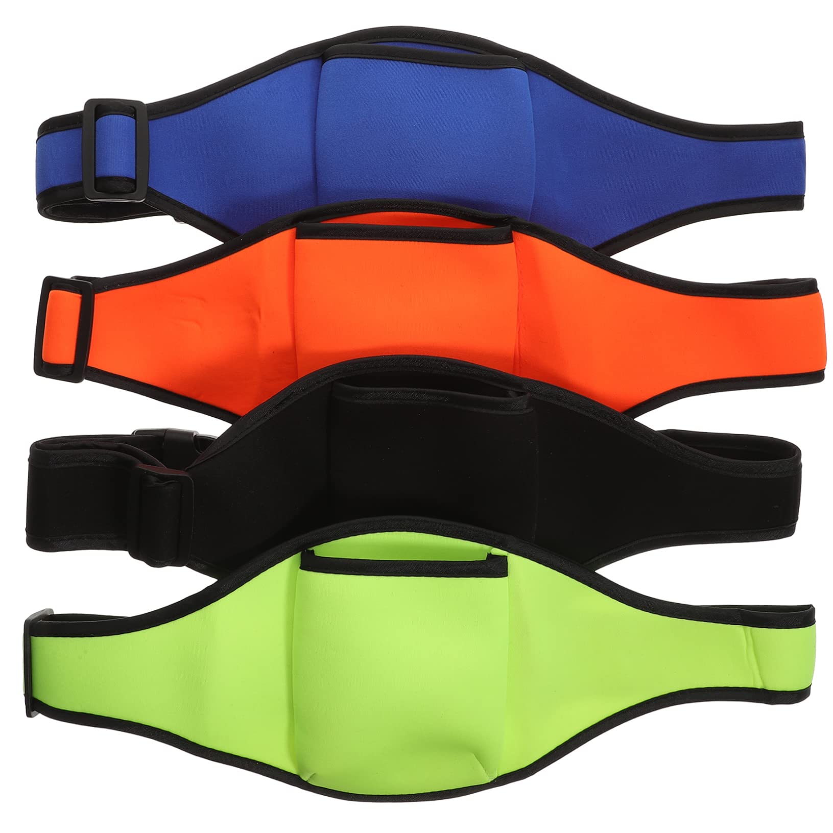 SUPVOX 4pcs Skip Wheat Bag Lavalier Running Belt for Women Lapel Fitness Instructors Theatre Fitness Mic Belt Speaker Belt Pouch Waist Mic Pouches