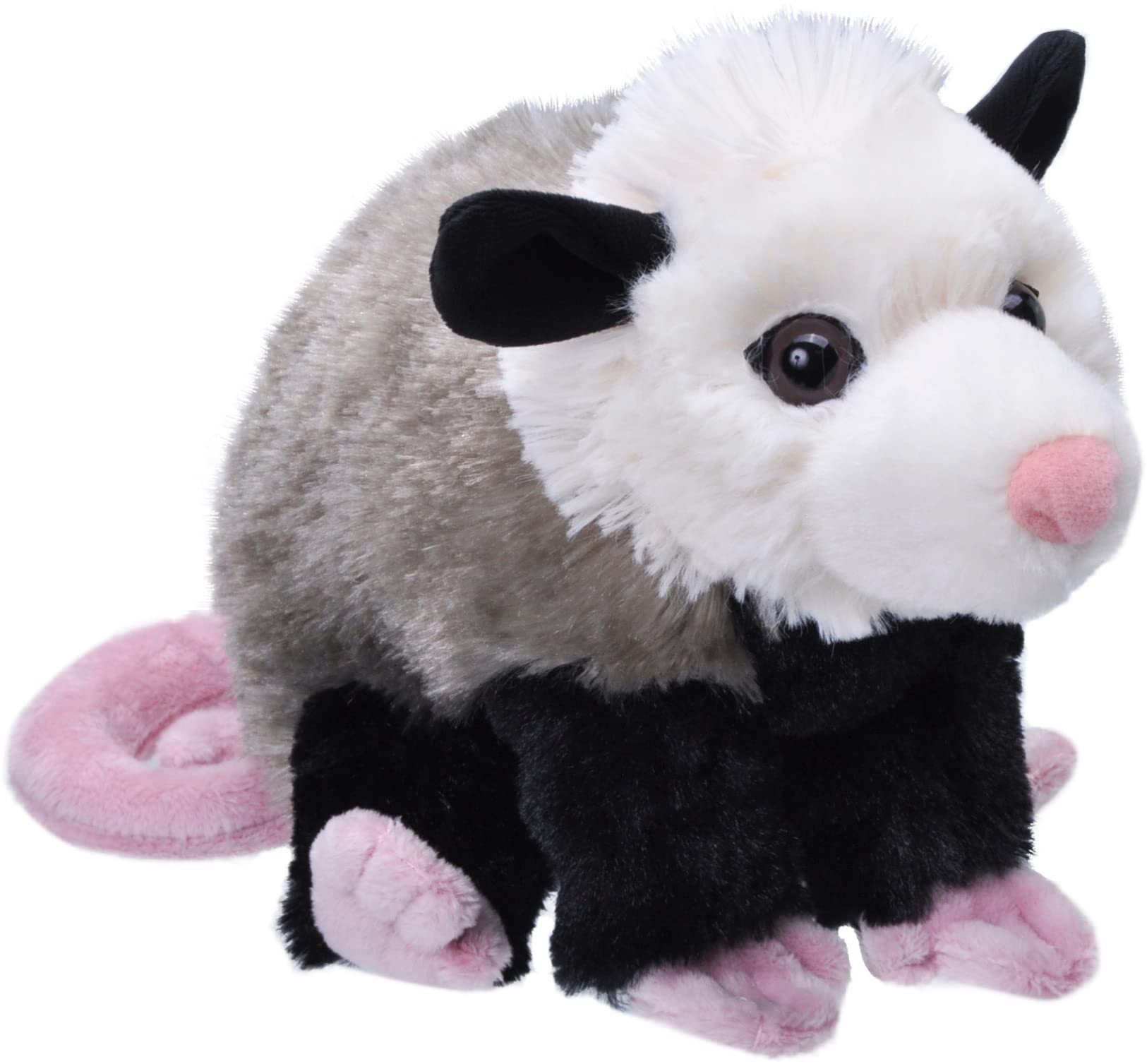 Photo 1 of Wild Republic Opossum, Cuddlekins Mini, Stuffed Animal, 8 inches, Gift for Kids, Plush Toy, Fill is Spun Recycled Water Bottles