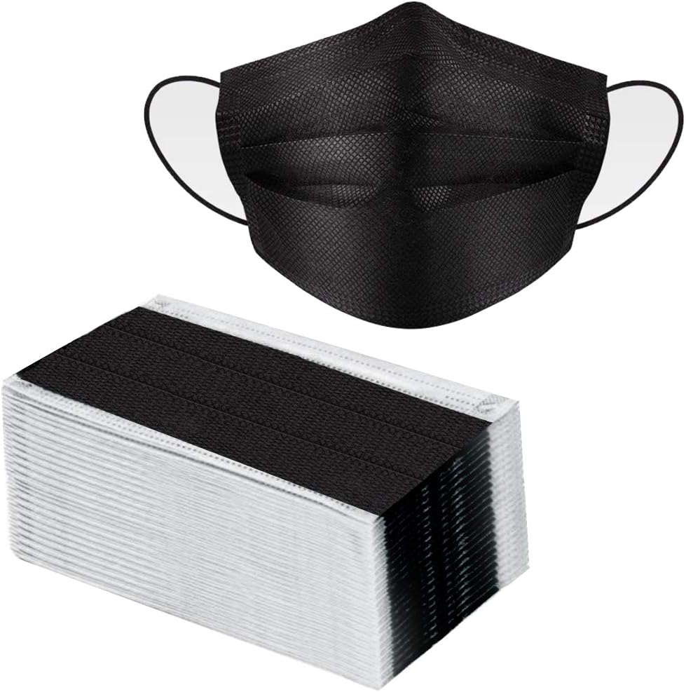 VIGEIYA 100Pcs Disposable Face Mask Anti Dust 3 Ply Medical Surgical Ear Loop Mask