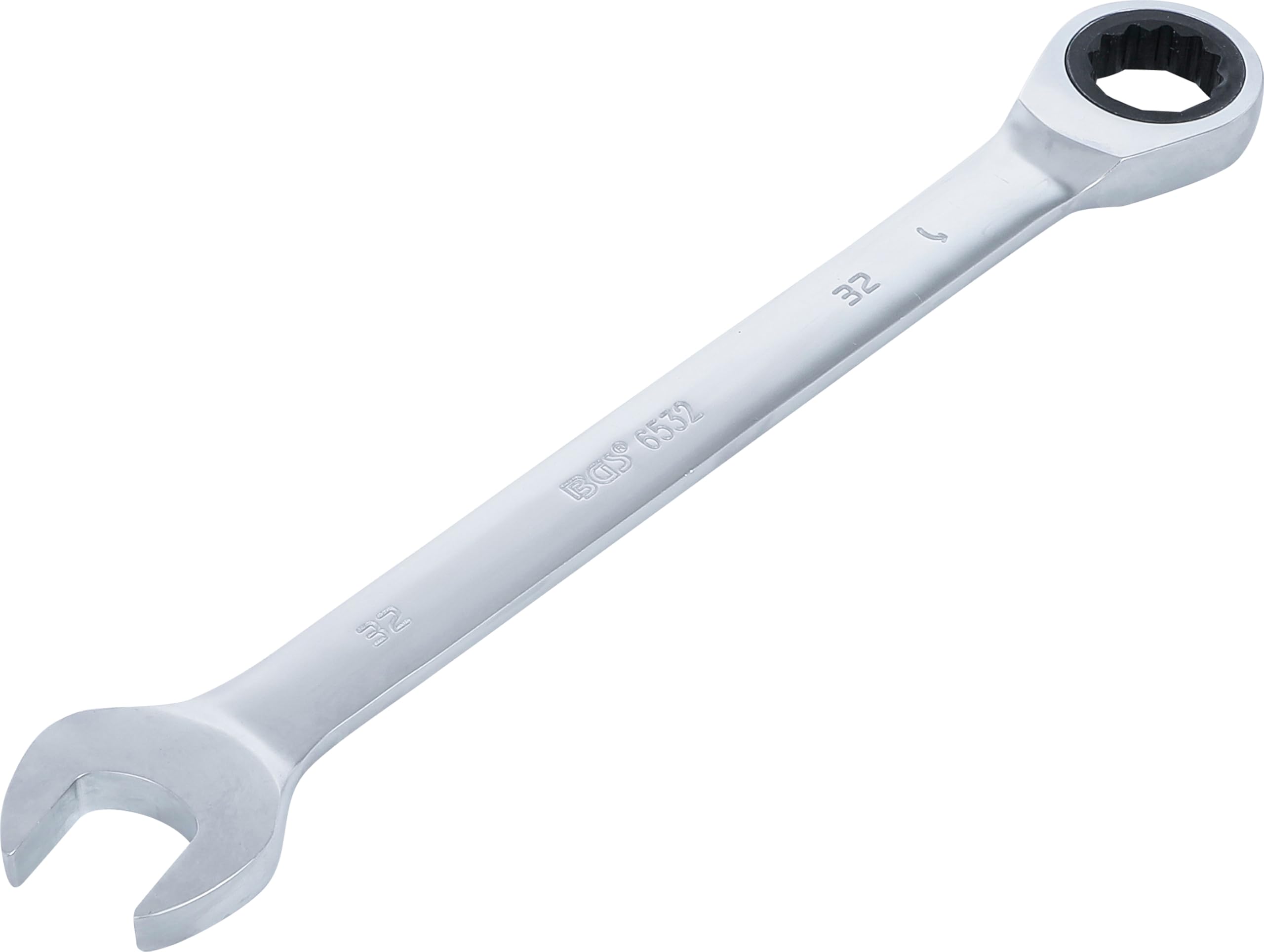 BGS 6532 | Ratchet Combination Wrench | 32 mm