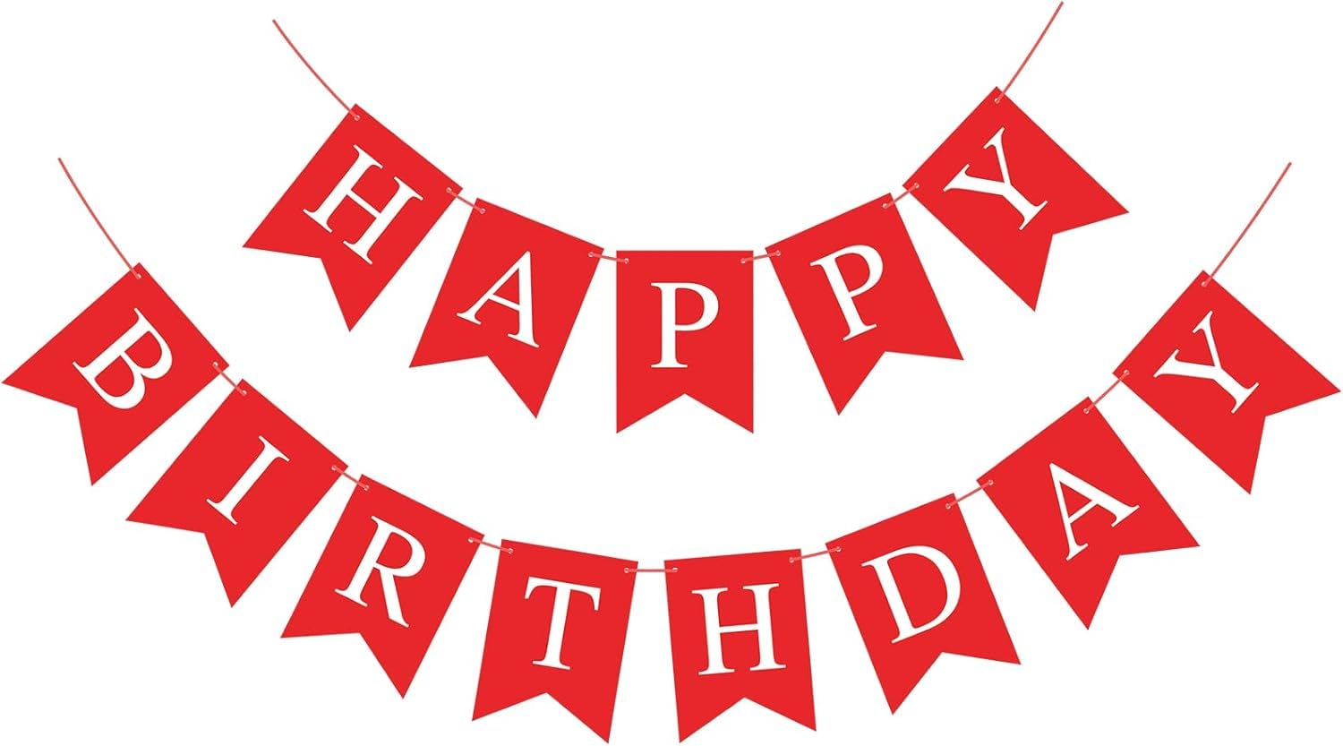 Photo 1 of 13pc birthday Party Pack Suplies, Happy Banner and Swirls Pack Birthday Decorations