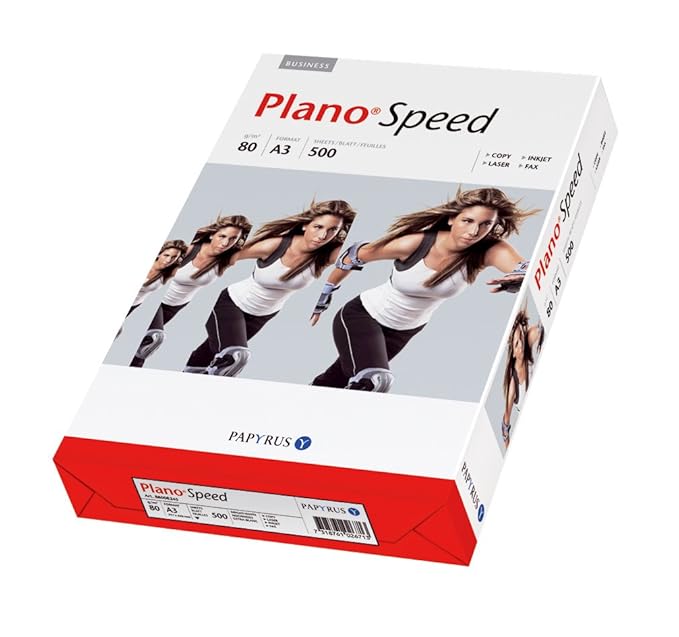 Papyrus Multifunktionspapier PLANOSpeed, DIN A3, 80 g/qm, weiß, 500 Blatt