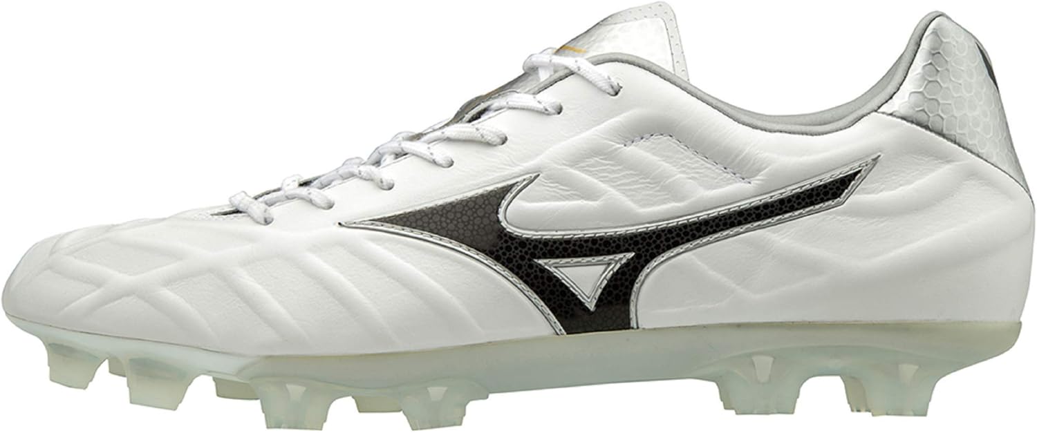 MIZUNO P1GA188109 Rebula V1 Men's Football Shoes, 7 UK, White/Black