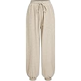 CIDER Women's Casual Sweatpants Drawstring Lounge Pants Comfortable Knit Joggers with Pockets