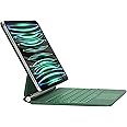 HOU Keyboard Case for iPad Air 11 inch 2025 (M3)/2024 (M2)&iPad Pro 11 Inch(4th/3rd/2nd/1st) Gen 2022,iPad Air 5th&4th Generation Case with Keyboard,Magic-Stand, Multi-Touch Trackpad,Backlight,Green