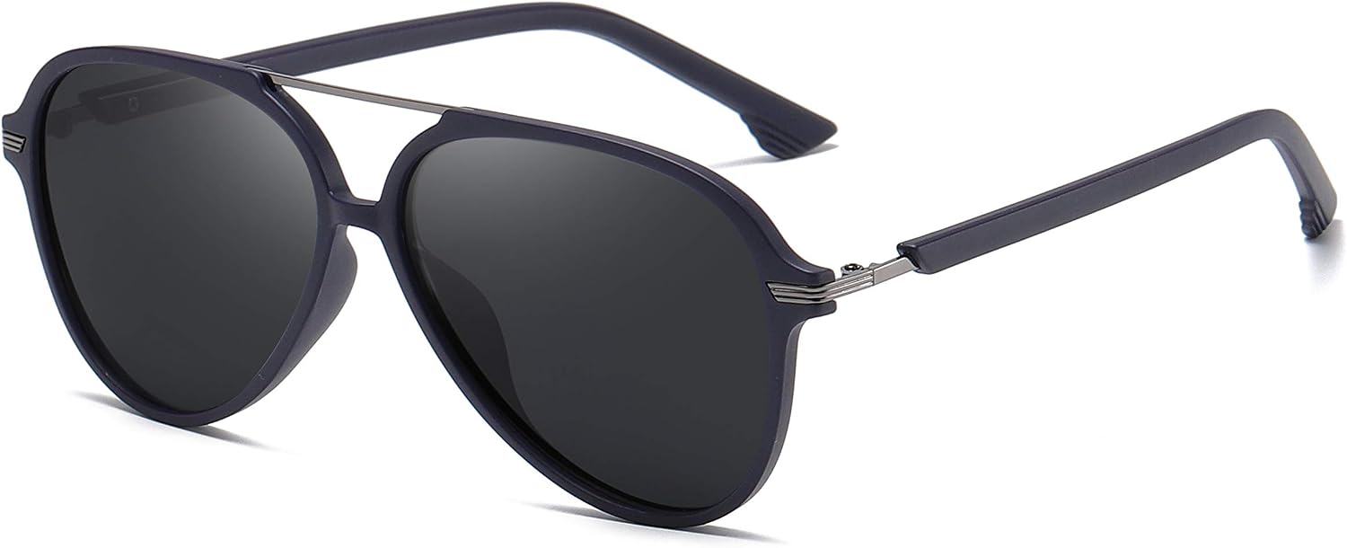 Lunettes De Soleil Polarisées Sunier Homme - Cadre Aluminium-magnésium - Verres UV400 - Conduite, Pêche, Sport