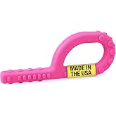 ARK Textured Grabber Sensory Chew, XT, Firm, Hot Pink | Sensory Toy for Kids and Adults, Chewy Fidget for Autism, ADHD, SPD, Anxiety, Medical-Grade Oral Motor Therapy Tool
