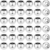 PH PandaHall 200pcs 6mm 304 Stainless Steel Round Spacer Beads, Large Hole Beads for Earrings, Bracelets, Necklaces & Crafts