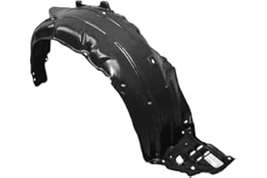 AUTO PARTS PORT Front Right(Passenger Side) Inner Fender Liner/Splash Shield Fits for 2006-2011 Honda Civic Sedan, Replaces OEM HO1249134, 74101-SNA-A00, 76011