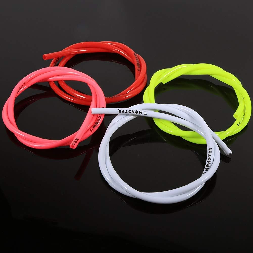 Keenso 1/4 Inch 3 Feet Colorful Gas Fuel Line Hose Tube Pipe Petrol For Motorcycle Dirt Pit Bike ATV Snowmobile Jet Ski Polyurethane - Image 3