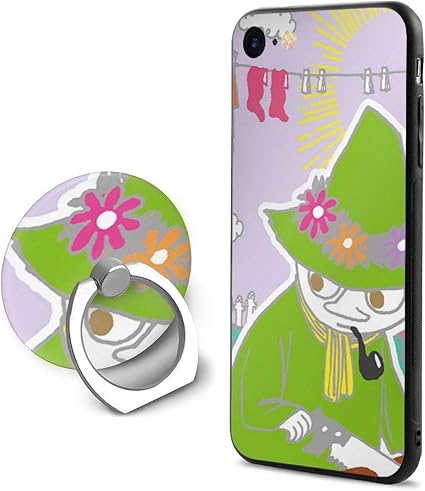 Amazon Co Jp ムーミン 丸太を切るスナフキン Iphone 7 8 Tpu Glass Phone Case スマホケース Tpuソフトケース 強化ガラスケース 電話ケース星人気の 家電 カメラ