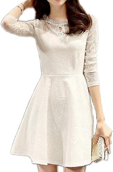 Amazon エンジェルムーン Angelmoon ワンピース ドレス レース パーティー ミニ丈 レディース パーティードレス 通販