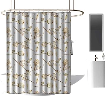Amazon Com Shower Curtains Teen Boys Rose Summer Theme Sepia