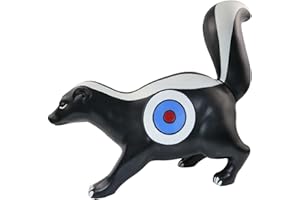Archery Targets 3D Skunk Two-Side Cores Shooter Animal for Indoor Outdoor Targeting Practice