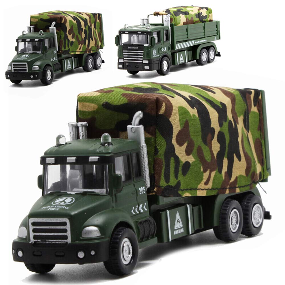 CORPER TOYS Military Vehicle Army Toys Die Cast Metal Alloy Truck