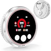 8-in-1 Carbon Monoxide Detectors &Smoke &Natural Gas Leak Detector, Portable Carbon Monoxide Detectors Plug in & Battery Backup - Hotel and Travel Safety, RV, Home