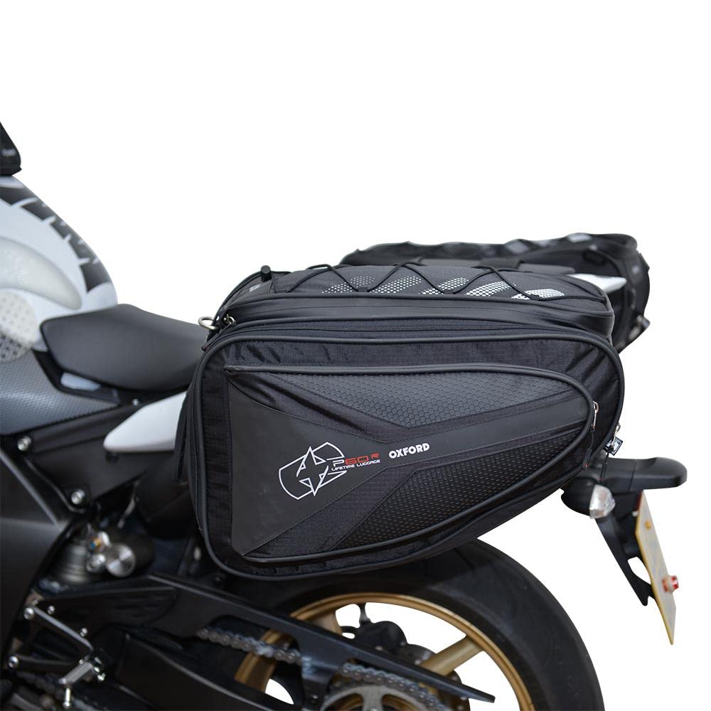 Motorcycle Oxford P60R Lifetime Panniers WP – 60 Litres UK Seller