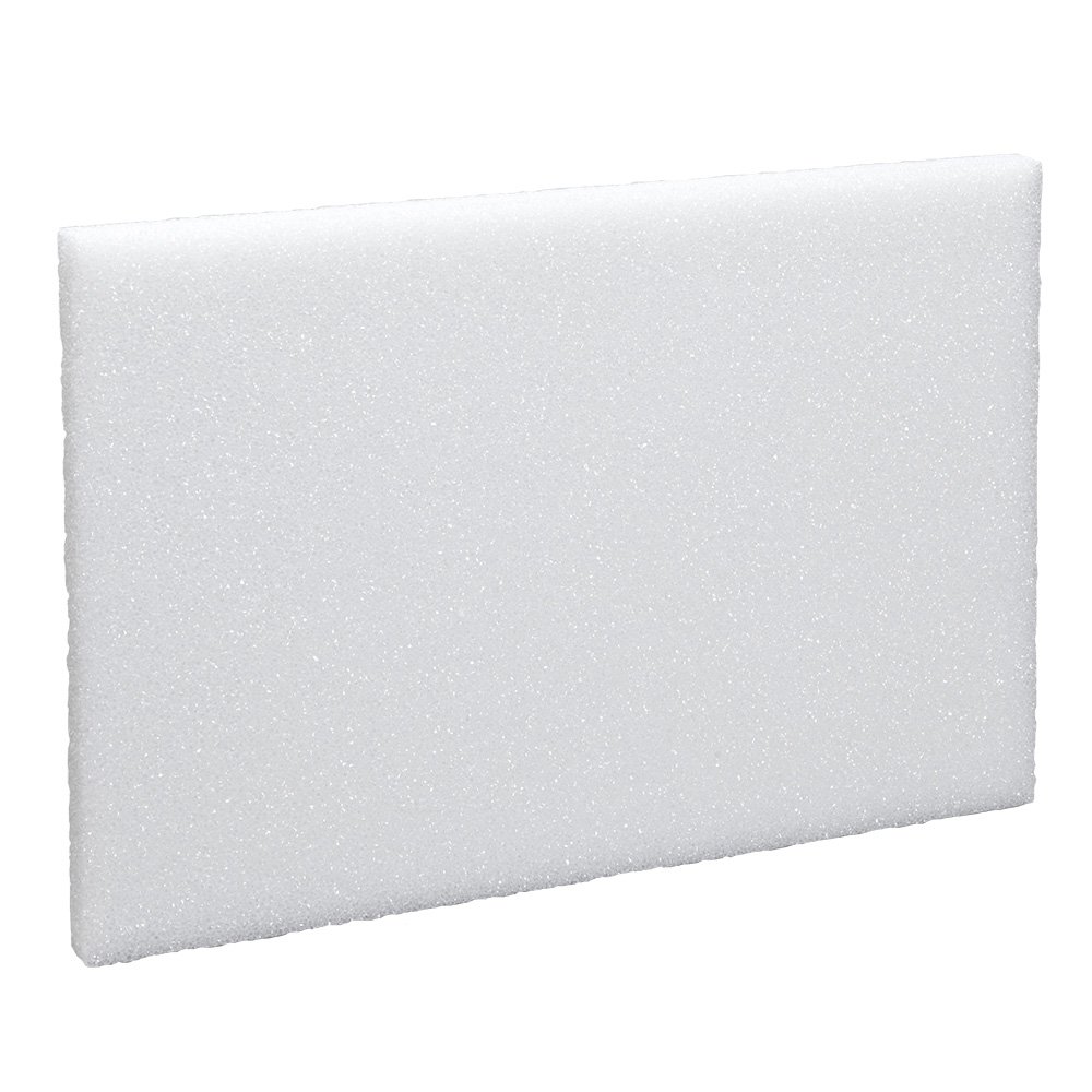 Floracraft Styrofoam Block18inch x 12 x 1inch, White, 1 x 12 x 18