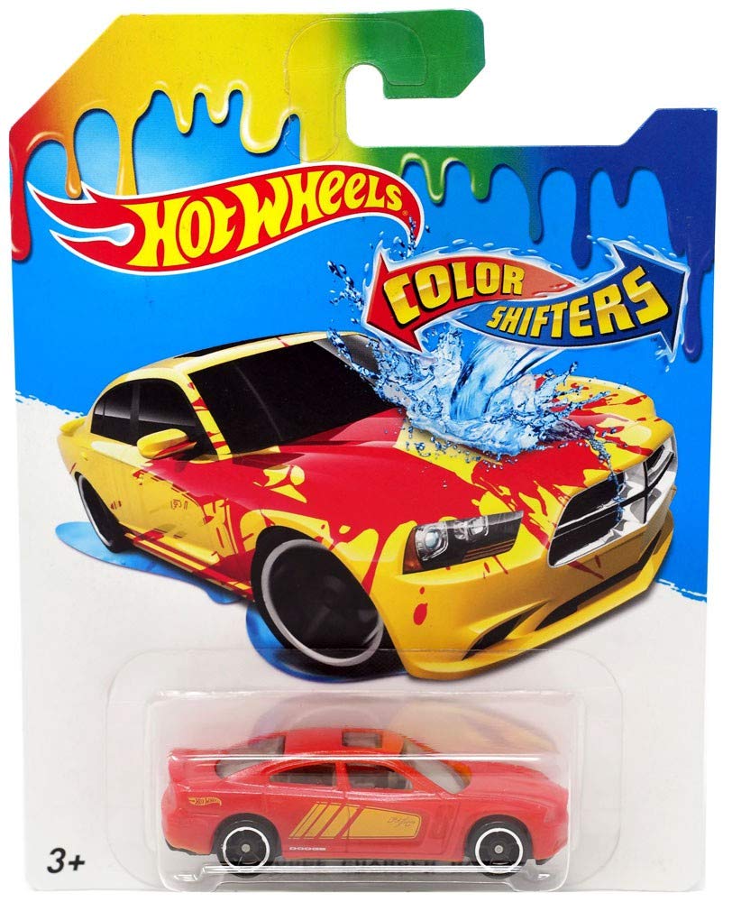 Hot Wheels, Color Shifters, '11 Dodge Charger R/T [Red to Yellow] 25/48 ...